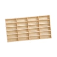 thumbnail image 4 of Rongfmy Wooden Storage Divider Box Display Box Tabletop Box Wall Mounted Toy Car Storage Car Display Shelf for Doll Store Tiny Dolls 24 Grid, 4 of 8