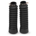 thumbnail image 2 of Qiilu Motorcycle Fork Boots, 2PCS Front Fork Boots  Covers Protector Dust Cover For CG125 125CC, 2 of 8