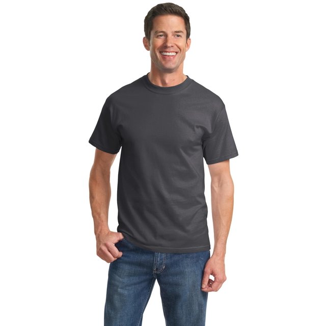 T-Shirt Essentiel. Charbon. 2TG