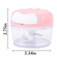 thumbnail image 2 of Coofit Manual Garlic Chopper Plastic Mini Vegetable Chopper Food Chopper for Home, 2 of 10