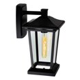 thumbnail image 3 of Leawood 1 Light Black Outdoor Wall Light, 3 of 4