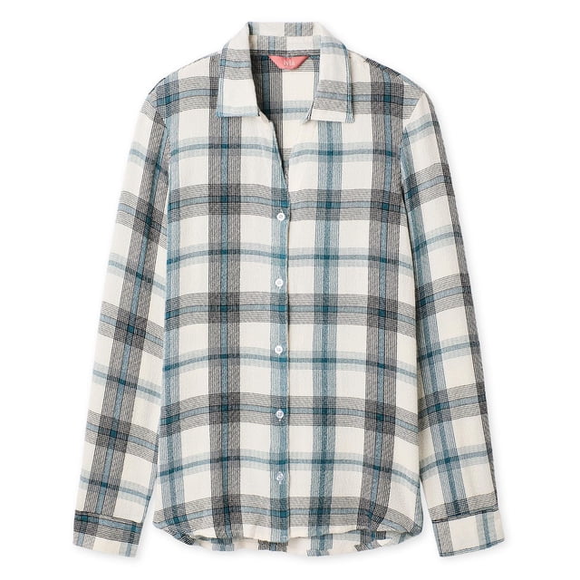 Iyla Women's Plaid Button-Up Shirt