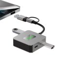 thumbnail image 2 of USB 3.2 Hub USB C Hub USB-C/USB-A to 10Gbps USB 3.2 Mini 4 Port USB Hub 2xUSB3.2+2xUSB-C3.2 Docking Station USB Adapter, 2 of 5