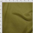 thumbnail image 3 of oneOone Viscose Chiffon Fabric Dot & Leaves Block Printed Fabric 1 Yard 42 Inch Wide, 3 of 4