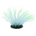 thumbnail image 2 of GROWTH TANK Decorative Aquarium Artificial Anemone Simulation Luminous Coral Silicone-Green, 2 of 9