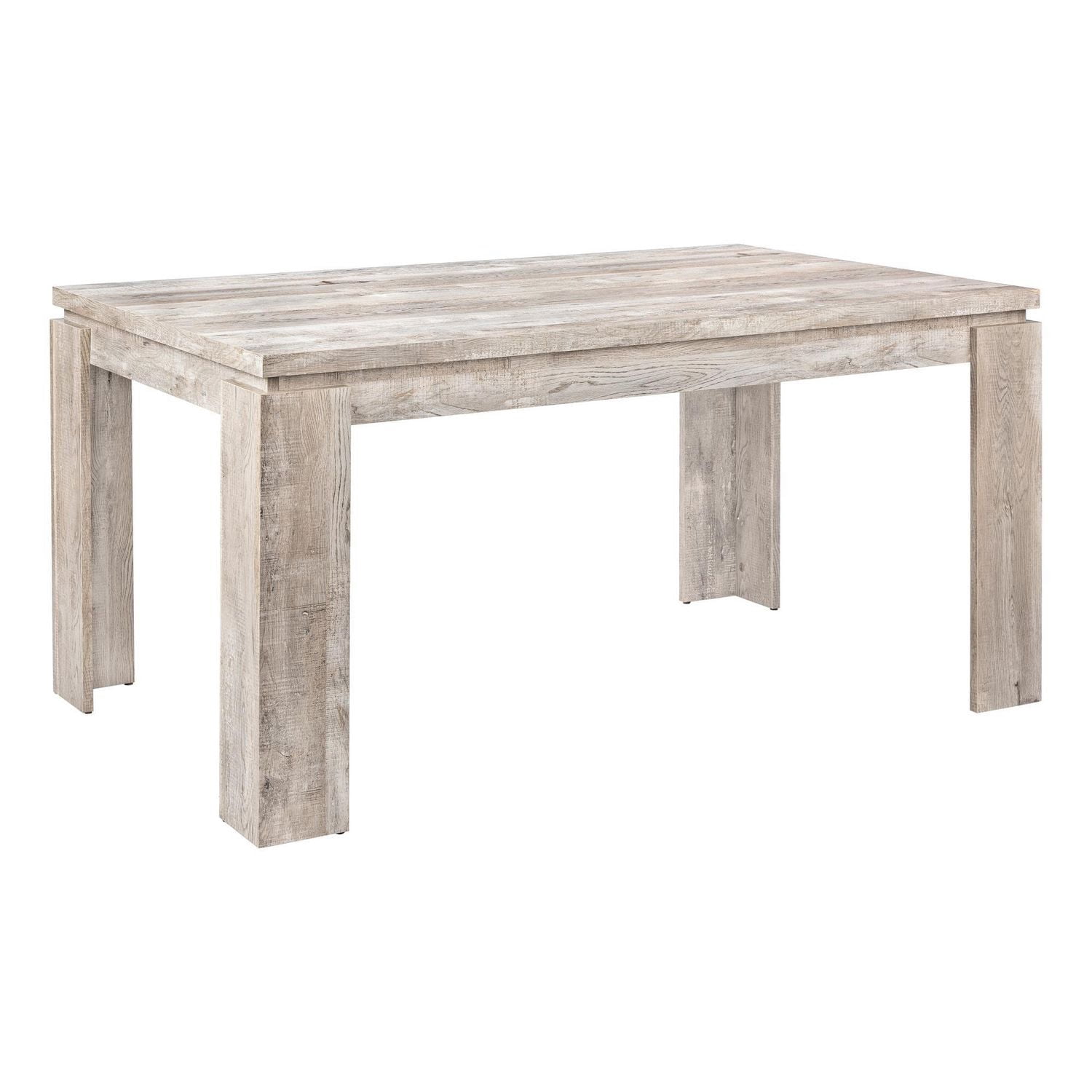 Monarch Specialties Dining Table, 60" Rectangular, Kitchen, Dining Room, Laminate, Beige, Contemporary, Modern