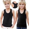 thumbnail image 2 of FAIWAD Débardeurs pour Tout-Petits Garçons Filles, Hauts de Danse Athlétiques Dos Nageur pour Enfants, Camisole Sans Manches à Encolure Ronde, 2 of 7