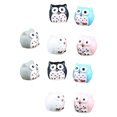 thumbnail image 4 of 12pcs Miniature Figurines Resin Owls Model Fairy Garden Mini Landscape Ornaments, 4 of 9