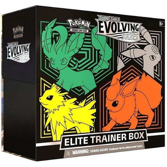 Pokemon Sword & Shield Evolving Skies Leafeon, Umbreon, Jolteon & Flareon Elite Trainer Box