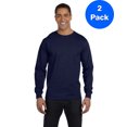 thumbnail image 1 of Hanes T-Shirt à Manches Longues pour Hommes Beefy-T - 5186 (Lot de 2), 1 of 1