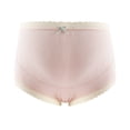 thumbnail image 1 of Ladies Comfortable Prenatal Solid Color Large Size Short High Waist Lace Abdominal Maternity Panties Underwear, 1 of 5
