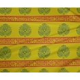 thumbnail image 4 of oneOone Polyester Lycra Fabric Leaves & Lotus Block Print Fabric BTY 56 Inch Wide, 4 of 4
