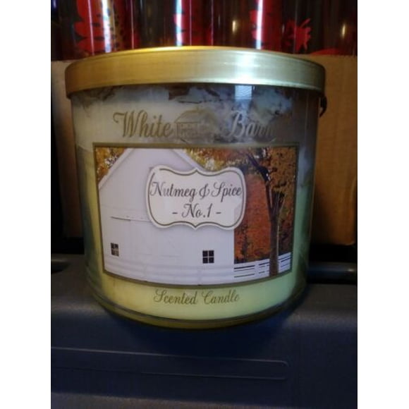 White Barn No.1 Nutmeg and Spice Scented Candle