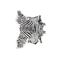 thumbnail image 1 of H-Luxe Faux Hide Animal Print Rug, 1 of 3