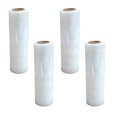 Pro-Series HNDWRAP4 18 in. x 1500 ft. Stretch Plastic Wrap Roll, 4 Piece