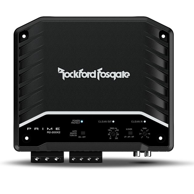 Rockford Fosgate R2-200X2 Prime Amplificateur 200 Watts 2 Canaux