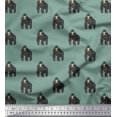 thumbnail image 1 of Soimoi Poly Georgette Fabric Gorilla Animal Print Fabric by The Yard 42 Inch Wide, 1 of 1