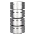 thumbnail image 3 of Speaker Cone Base Pads, Install And Use Vibration Proof 40x20mm Speaker Spikes Base Mat  For  For Recorder For DVD Player Silver, 3 of 8