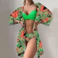 thumbnail image 2 of Birdeem Fashionista Lady Sexy Containing Chest Pad Print Bikini Set Two Piece Swimsuit, 2 of 6