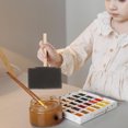 thumbnail image 4 of OULII 4Pack Rectangular Handle Sponge Paint Brushes with Wood and Sponge Material for Painting 17.0x10.0x0.6in, 4 of 8