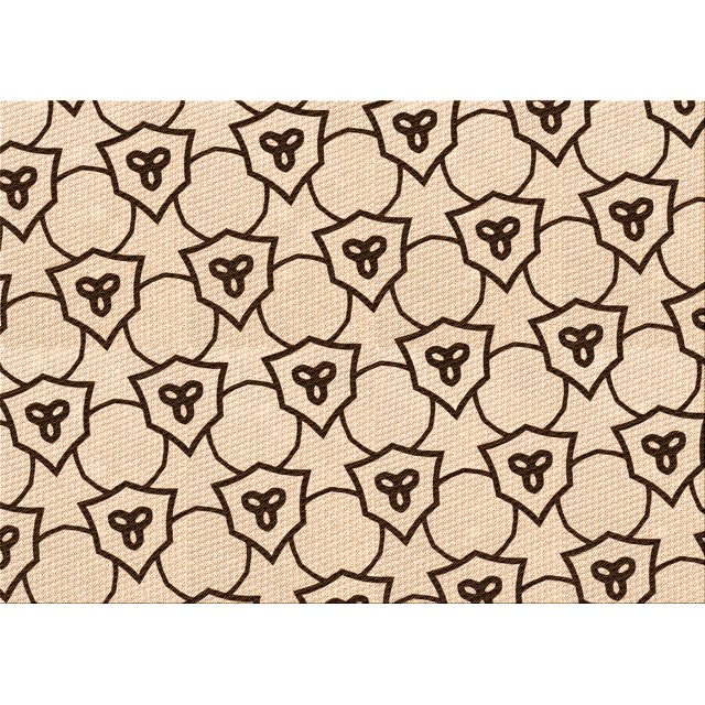 Ahgly Company Tapis d'Intérieur Lavables à la Machine pour Rectangles de Transition Brun Clair, 4' x 6'