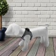 thumbnail image 2 of 1PC Dog Mannequin Standing Pose Model for hop Display Apparel Clothing White M, 2 of 7