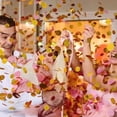 thumbnail image 2 of relayinert Mélange de Couleurs Mariage avec des Bouts de Papier Ronds Dispersés, 2 of 9