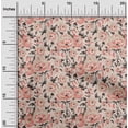 thumbnail image 2 of oneOone Velvet Peach Fabric Florals Craft Projects Decor Fabric Printed By The Yard 58 Inch Wide, 2 of 4