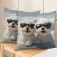 thumbnail image 4 of Cute Animals Print Pillow Set - 45x45 Cm Cushion Cover for Sofa Living Room, 4 of 6