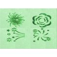thumbnail image 1 of Ahgly Company Machine Washable Indoor Rectangle Transitional Mint Green Area Rugs, 2' x 5', 1 of 7