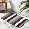 thumbnail image 5 of Luxury Ultra Soft Fluffy 20x32in Microfiber Bathroom Rugs Bath Mat - Non-Slip, Quick Drying, Machine Washable for Tub, Bathroom, and Shower, 5 of 5