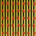 thumbnail image 1 of Ahgly Company Tapis d'Intérieur Lavable en Machine Carré Rouge Nuit, 5 Pieds Carré, 1 of 7