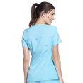 thumbnail image 4 of Cherokee Women's iflex CK605 V-Neck Knit Panel Top, 4 of 6