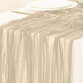thumbnail image 4 of Boho Gauze Green Wedding Table Runner Fabric Kitchen Dining Holiday Table Decor For Home Party Indoor, 4 of 5