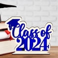 thumbnail image 4 of EGNMCR Room Decor, Home Decor 2024 Graduation Season Wooden Setup Holiday Home Decoration Wooden Sign Graduation Party Desktop Decoration Display items, 4 of 5