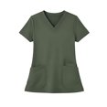 thumbnail image 2 of Haut de blouse médicale à col en V pour femmes FLEX SCRUBS™, 2 of 4