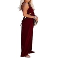 thumbnail image 2 of Combinaison Large d'Été pour Femmes Grande Taille une Pièce Élégante Décontractée Ample Tenues de Vacances, 2 of 4