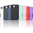 thumbnail image 5 of KOMI Designed for iPhone 16e Case, [with Screen Protector] [Military Grade Drop Protection] Heavy Duty Full-Body Shockproof Phone Case, Black (PC) + Black (TPU), 5 of 5