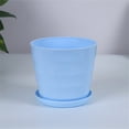 thumbnail image 2 of Flowerpots with Dish Ceramic, Pot Flowerpot Colourful Succulent Decor Plastic Flower & Garden, Flower Pots, 2 of 5