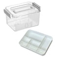 thumbnail image 2 of SuChun Produce Storage Storage Box Transparent Kit Storage Items Storage Transparent Multi Compartment Storage Box For Items Household Large Capacity Storage Box, 2 of 6