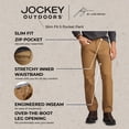 thumbnail image 3 of Jockey Outdoors Men's Slim Fit 5-Pocket Pant, 3 of 8