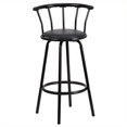 thumbnail image 2 of Pemberly Row Tabouret de Barre Arrière de 30 Po en Noir, 2 of 4