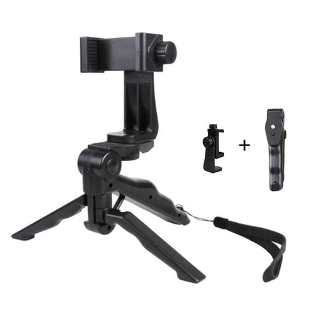 Stabilisateur Portatif Bluetooth pour Téléphone pour iPhone et Android Ergonomique et avec Rotation à 360° comme Perche à Selfie Stable et Durable le Meilleur pour la Prise de Vue Vidéo