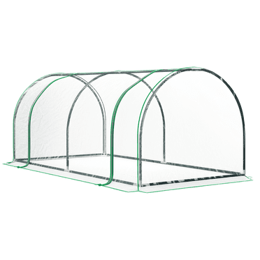 Outsunny 6' x 3' x 2.6' Mini Greenhouse, Portable Hot House for Plants