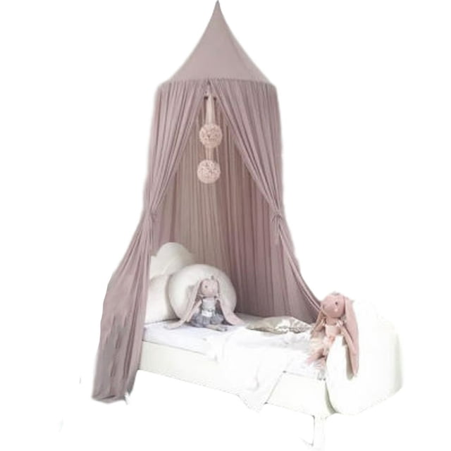 Estbridg Dome Princess Bed Canopy Round Lace Mosquito Net Hanging House Netting Curtains