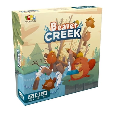 Beaver Creek – Jeu de société de stratégie famille – Version anglaise, By Asmodee