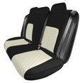 thumbnail image 1 of For 2016-2024 Honda Civic FH Group Neoprene Custom Fit Car Seat Covers Waterproof  - Rear Beige, 1 of 4