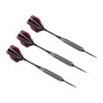 thumbnail image 1 of Metal Tip Darts, Enhanced Control Professional Lightweight Knurled and Grooved Throwing Darts with Storage Box for Bar, 1 of 8