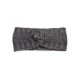 thumbnail image 1 of Bandeau de Mode Tricoté pour Femmes - Noir, 1 of 1