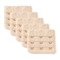 thumbnail image 1 of INSPIRE CHIC Rallonges de Soutien-Gorge pour Femmes à 3 Crochets 3 Rangées Bretelle de Soutien-Gorge Extensible Boucle Crochets Bande de Soutien-Gorge Beige 5, 1 of 5